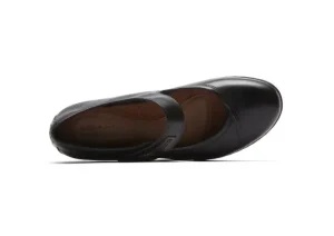 Abigail Black Mary Jane Low Heel
