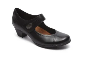 Abigail Black Mary Jane Low Heel