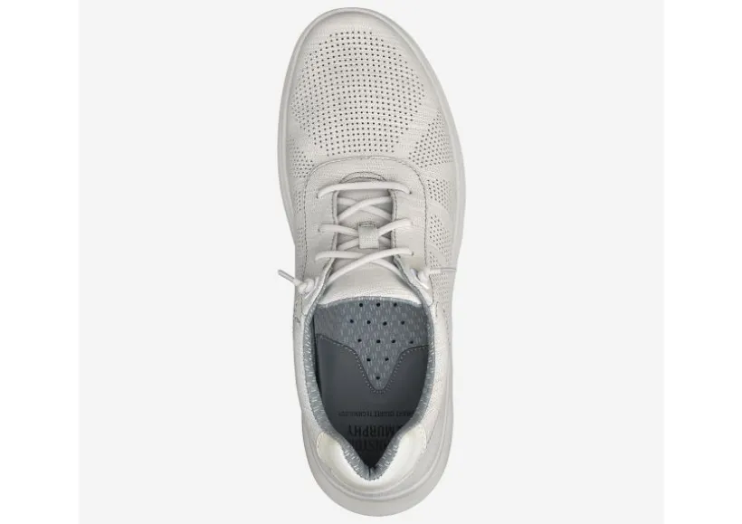 activate_white_perforated_1.webp Activate White Perforated Leather Lace-Up Sneaker