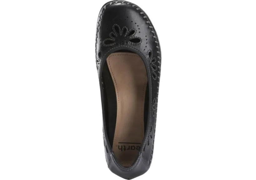 alder_azza_black_perforat_2.webp Alder Azza Black Perforated Leather Ballet Flat