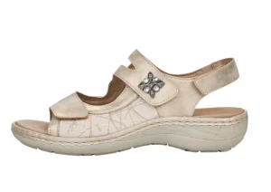Alula Beige Warm Gold Slingback Sandal
