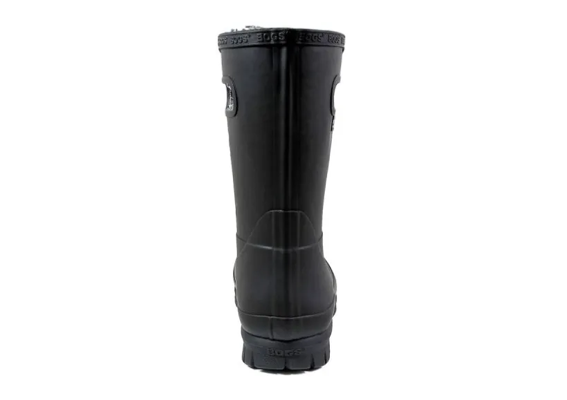 amanda_plush_laceup_black_3.webp Amanda Plush Lace-Up Black Women's Insulated Rain Boot