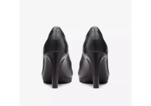 Ambyr Joy Black Leather Dress Pump