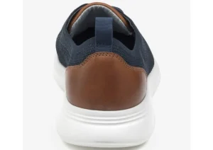 Amherst Navy Knit Lace-Up Sneaker