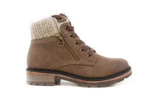 Amy Dark Ten Lace-Up Ankle Boot