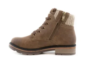 Amy Dark Ten Lace-Up Ankle Boot