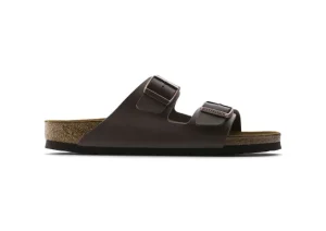 Arizona Birko-Flor Dark Brown Slide Sandal