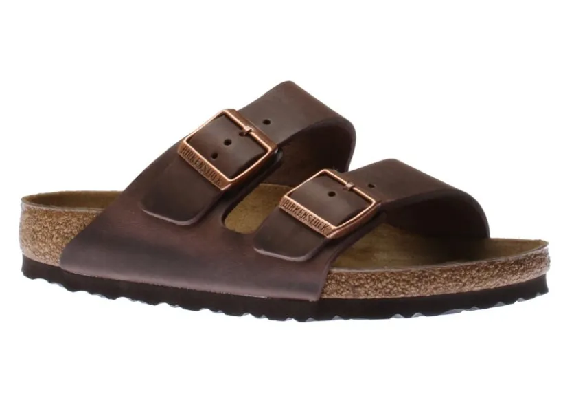 arizona_hard_footbed_haba_0.webp Arizona Hard Footbed Habana Brown Oiled Leather Slide Sandal