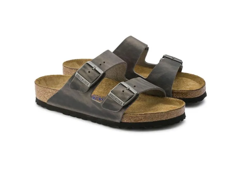 arizona_soft_footbed_iron_2.webp Arizona Soft Footbed Iron Grey Oiled Leather Slide Sandal