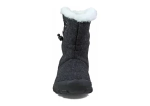 B- Moc Wool Black Women's Insulated Boot
