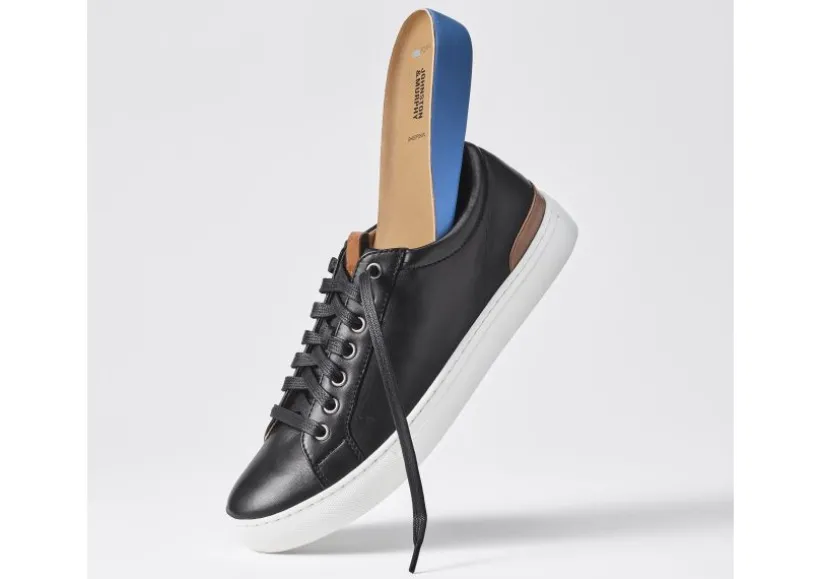 banks_navy_leather_laceup_4.webp Banks Navy Leather Lace-Up Sneaker