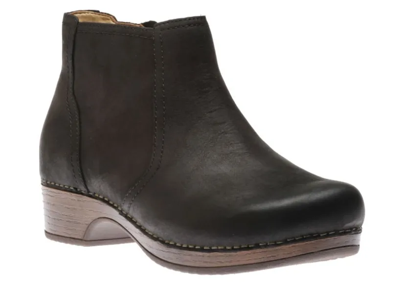 barbara_black_burnished_n_0.webp Barbara Black Burnished Nubuck Leather Ankle Boot
