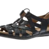 Belle Bridget Blue Leather Sandal