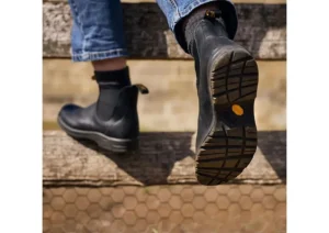 Blundstone 2058 - All Terrain Black Leather Vibramu00ae Anti-Slip Boot