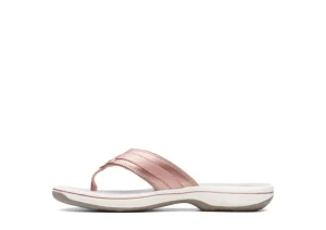Breeze Sea Rose Gold Thong Sandal