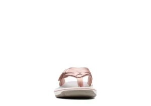 Breeze Sea Rose Gold Thong Sandal