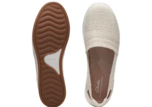 Breeze Step Beige Canvas Slip-On Sneaker