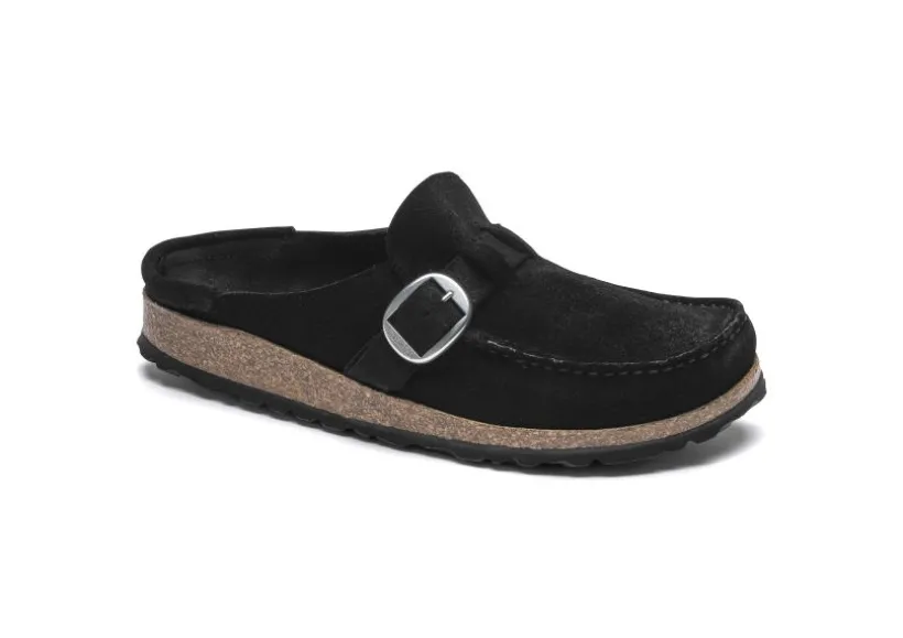 buckley_black_suede_leath_2.webp Buckley Black Suede Leather Clog