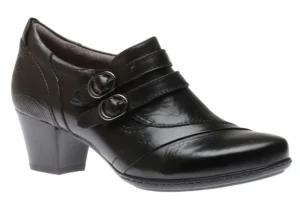 Calgary Toronto Black Leather Dress Shoe