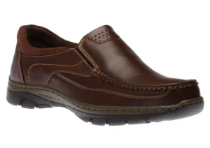 Casual Slip On Brown