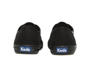 Champion Black Lace-Up Canvas Sneaker