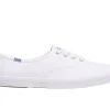 Champion White Lace-Up Canvas Sneaker