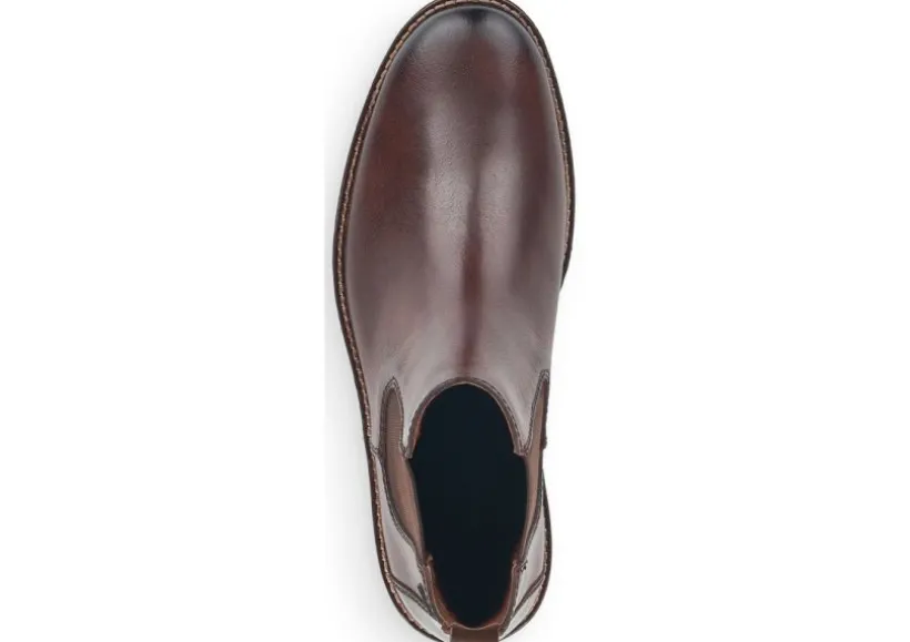 clarino_dark_brown_leathe_3.webp Clarino Dark Brown Leather Chelsea Boot
