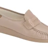 Classic Mocha Leather Slip-On Loafer