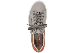 Columbo Grey Multicolour Lace-Up Sneaker