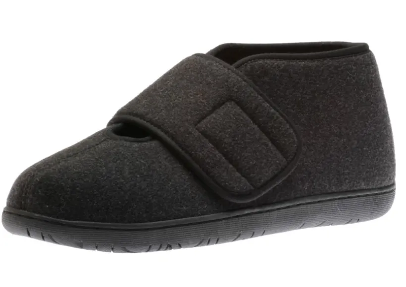 comfort_l_black_wool_slip_0.webp Comfort L2 Black Wool Slipper