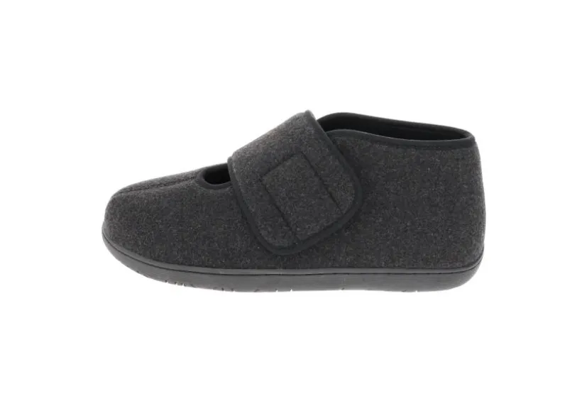 comfort_l_black_wool_slip_1.webp Comfort L2 Black Wool Slipper