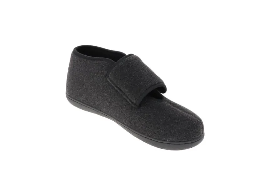 comfort_l_black_wool_slip_2.webp Comfort L2 Black Wool Slipper