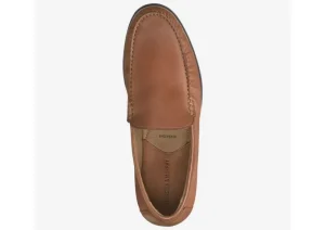 Cresswell Cognac Brown Leather Venetian Loafer