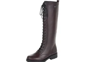 Cristallino Red Lace-Up Riding Boot