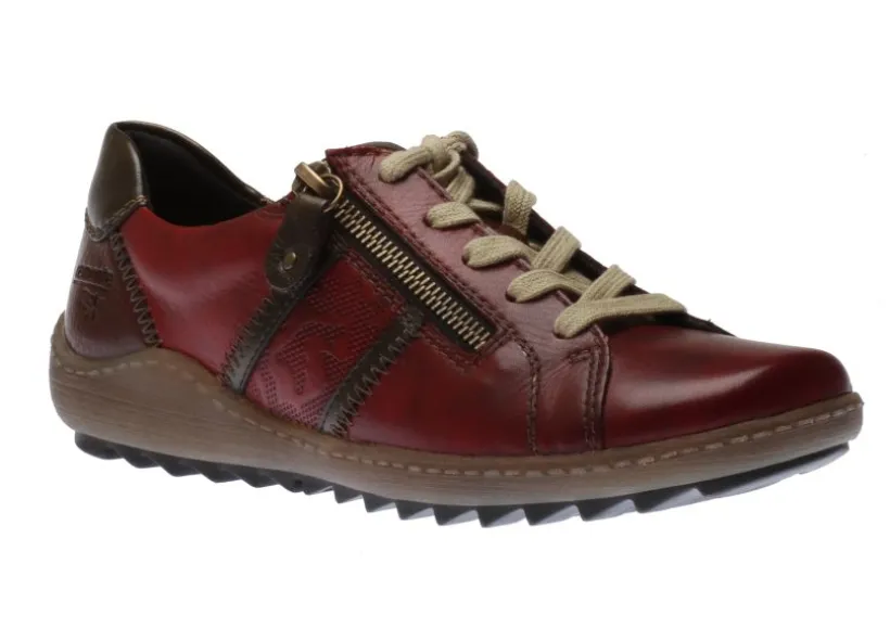 cristallino_wine_leather__0.webp Cristallino Wine Leather Lace-Up Sneaker
