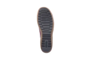 Cristallino Wine Leather Lace-Up Sneaker