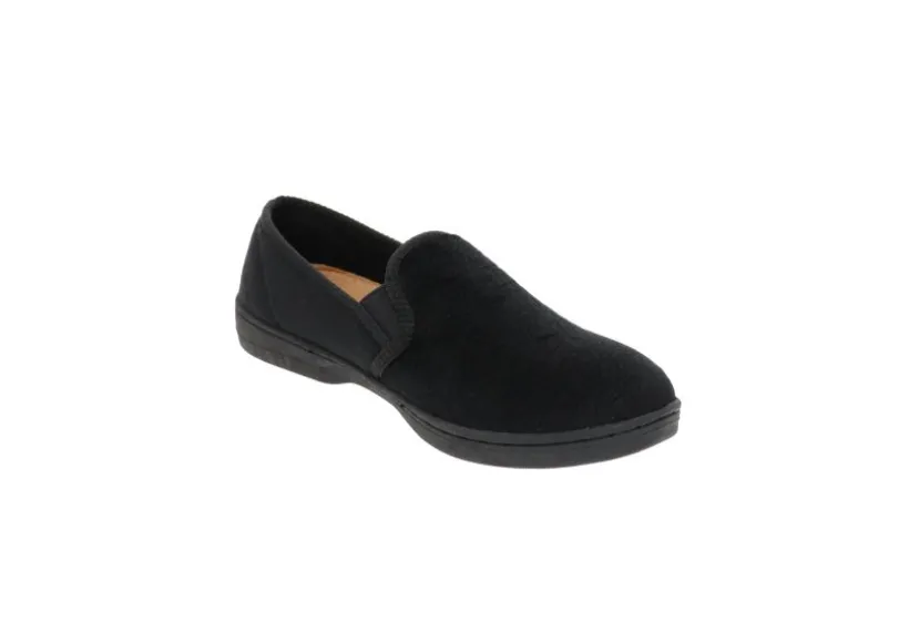 debbie__black_slipon_slip_1.webp Debbie 2 Black Slip-On Slipper
