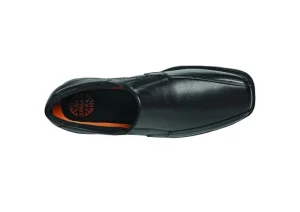 Dillon Black Leather Slip-On Dress Shoe