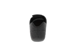 Doctor 2 Black Wool Slipper