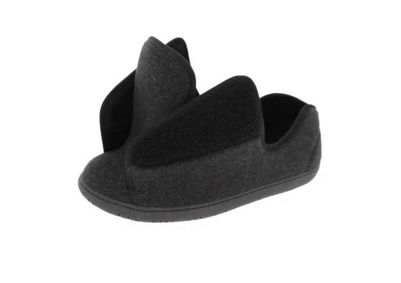 doctor__black_wool_slippe_3.webp Doctor 2 Black Wool Slipper
