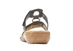 Eagle Black Slide Sandal