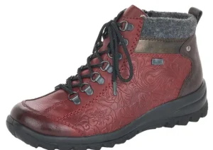 Eagle Wine Lace-Up Ankle Boot