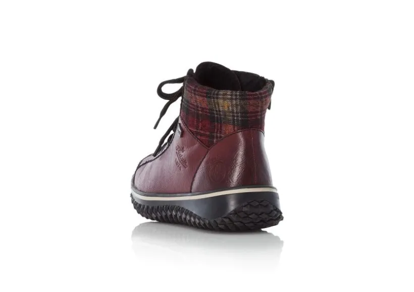 eagle_wine_tartan_laceup__2.webp Eagle Wine Tartan Lace-Up Ankle Boot