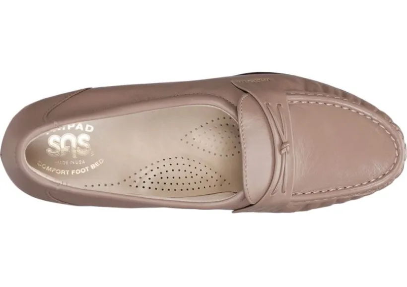 easier_mocha_leather_slip_2.webp Easier Mocha Leather Slip On Wedge Loafer