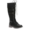 Eaton Black Tall Boot