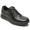 Edge Hill Black Leather Lace-Up Walking Shoe