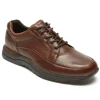 Edge Hill Brown Leather Lace-Up Walking Shoe