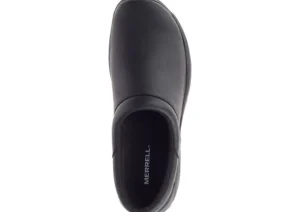Encore Gust 2 Black Leather Wide Width Clog