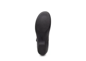 Fawna Black Leather Mary Jane