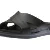Findra Black Pool Slide Sandal